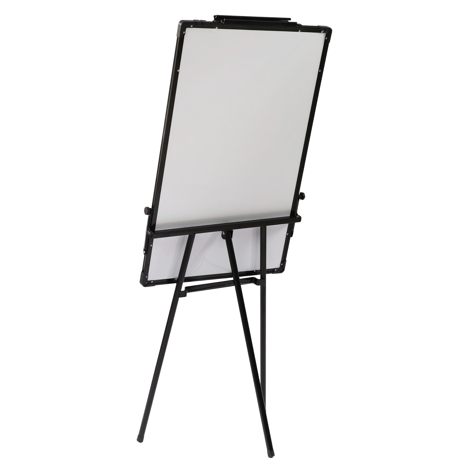 Caballete de pizarra magnética negro 36 x 24 pulgadas pizarra portátil de borrado en seco altura ajustable para escuelas