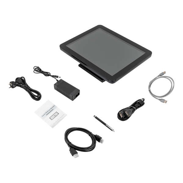 Expositor de caja registradora para pequeños negocios, Cajas registradoras con pantalla táctil capacitiva de 15 pulgadas Expositor de caja registradora para pequeños negocios, Cajas registradoras con pantalla táctil capacitiva de 15 pulgadas