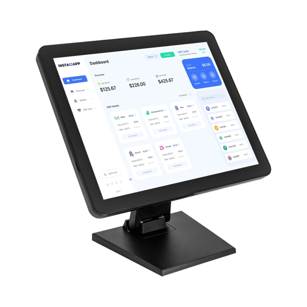 Sistema de registro de pago de 17 pulgadas, con software de pago, impresora de recibos integrada, para el comercio de catering Sistema de registro de pago de 17 pulgadas, con software de pago, impresora de recibos integrada, para el comercio de catering