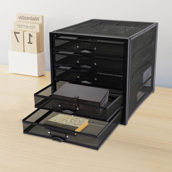 Cajon Archivador Plastico Oficina Organizador De Escritorio Con