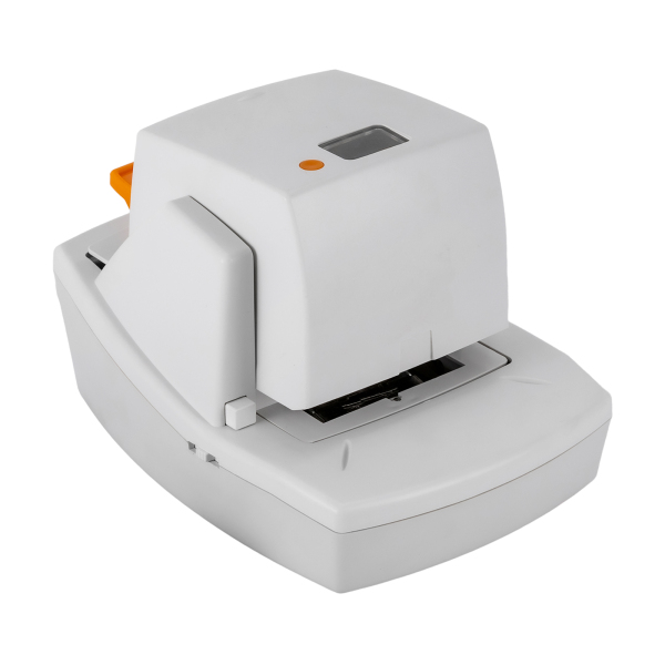 Grapadora eléctrica de alta resistencia grapadora plana automática 70 hojas silenciosa sin atascos para oficina (blanca) Grapadora eléctrica de alta resistencia grapadora plana automática 70 hojas silenciosa sin atascos para oficina (blanca)