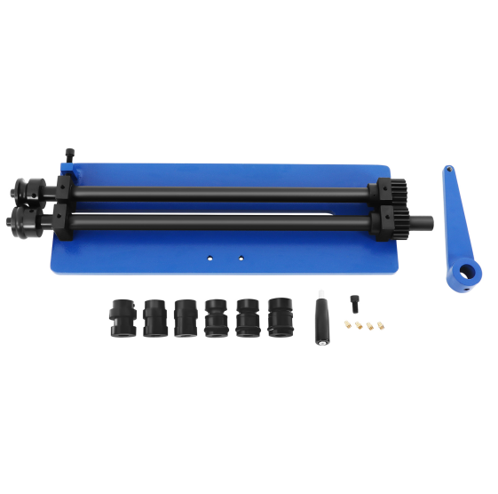 Máquina de flexión manual de 460 mm, soporte de cantos, 1,2 mm de capacidad