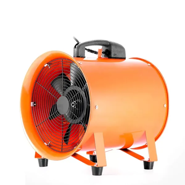 Ventilador industrial portátil (250 mm, manguera de 10 m)