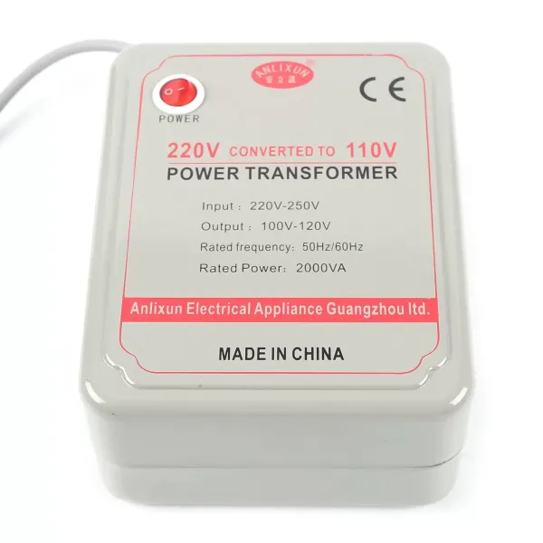 2000 W 220 V - 110 V CA Voltaje Transformador Convertidor Convertidor de voltaje 2000 W 220 V - 110 V CA Voltaje Transformador Convertidor Convertidor de voltaje