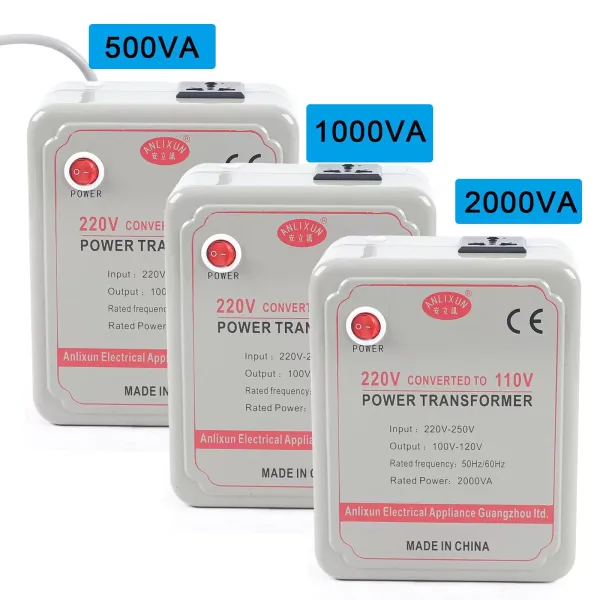 2000 W 220 V - 110 V CA Voltaje Transformador Convertidor Convertidor de voltaje