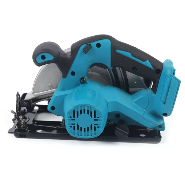 Sierra circular de mano con batería de 18 V, 45 grados, para madera, 4500 rpm, par de torsión, 27,3 x 13,2 x 18 cm