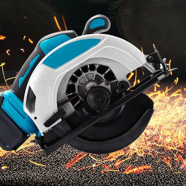 Sierra circular de mano con batería de 18 V, 45 grados, para madera, 4500 rpm, par de torsión, 27,3 x 13,2 x 18 cm Sierra circular de mano con batería de 18 V, 45 grados, para madera, 4500 rpm, par de torsión, 27,3 x 13,2 x 18 cm