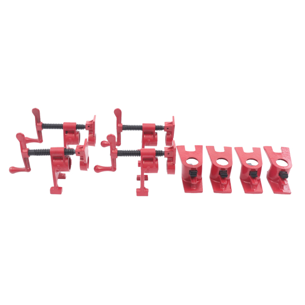 3/4" Juego de abrazaderas para tubos de madera de encolado, de barra de liberación rápida de hierro fundido 3/4" Juego de abrazaderas para tubos de madera de encolado, de barra de liberación rápida de hierro fundido