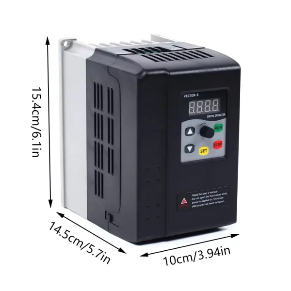CNCEST  Controlador de Velocidad de 380V 2.2Kw , VFD Controlador de frecuencia Variable