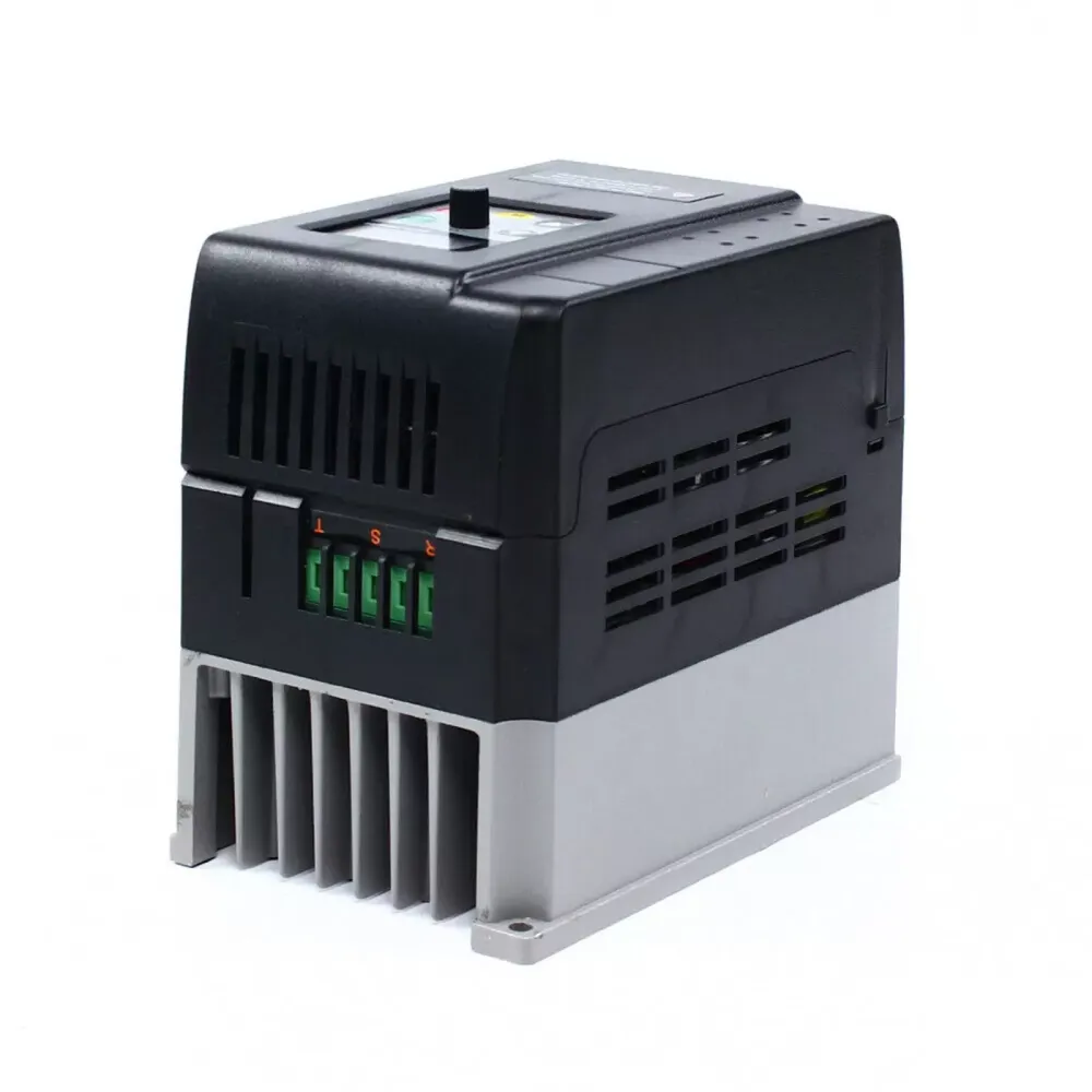 Inversor de frecuencia VFD, 2,2 kW, controlador de velocidad de 3 fases, regulador de velocidad, inversor de 3 fases, 220 V
