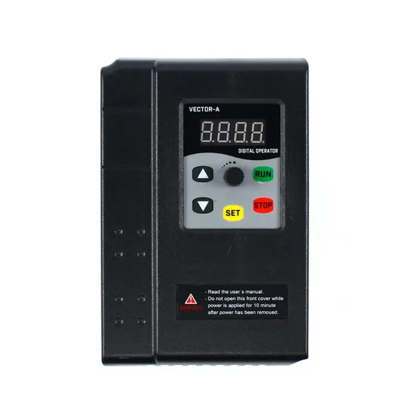 Inversor de frecuencia VFD, 2,2 kW, controlador de velocidad de 3 fases, regulador de velocidad, inversor de 3 fases, 220 V