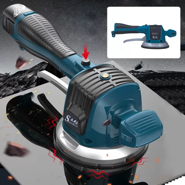Vibrador de baldosas, eléctrico y manual, máquina de nivelación automática