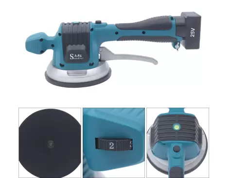 Vibrador de baldosas, eléctrico y manual, máquina de nivelación automática