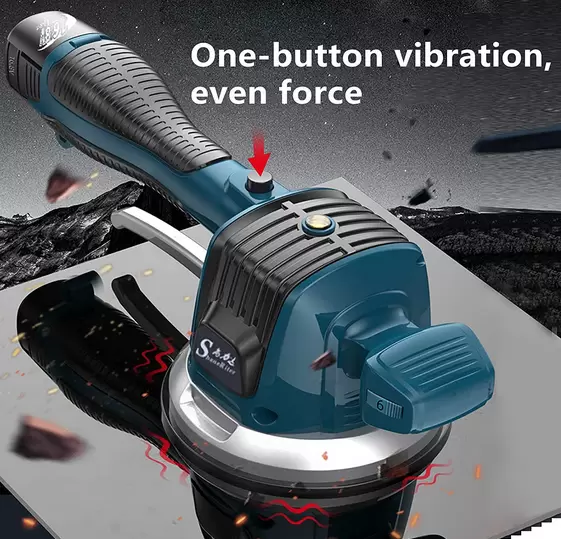 Vibrador de baldosas, eléctrico y manual, máquina de nivelación automática