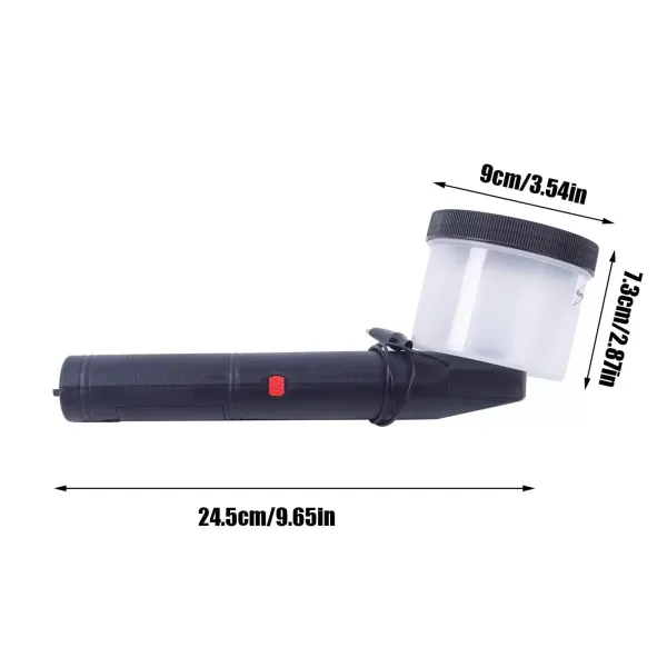 Mini aplicador de flocado de hierba estática con mango antideslizante para mesa de arena de modelado escénico DIY Mini aplicador de flocado de hierba estática con mango antideslizante para mesa de arena de modelado escénico DIY