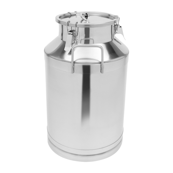 Lata de leche de acero inoxidable 201 para almacenar diversos artículos líquidos/sólidos, 60L Lata de leche de acero inoxidable 201 para almacenar diversos artículos líquidos/sólidos, 60L