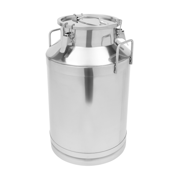 Lata de leche de acero inoxidable 201 para almacenar diversos artículos líquidos/sólidos, 60L