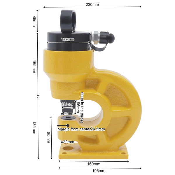 Perforadora hidráulica (310 k/31 t, para chapa, perforadora de chapa, perforadora hidráulica, para tipo L y tipo H) Perforadora hidráulica (310 k/31 t, para chapa, perforadora de chapa, perforadora hidráulica, para tipo L y tipo H)