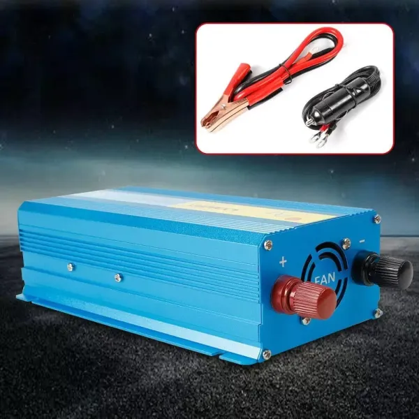 Transformador de corriente (50 HZ, 1000 W, 2000 W, CC 12 V a AC 230 V)