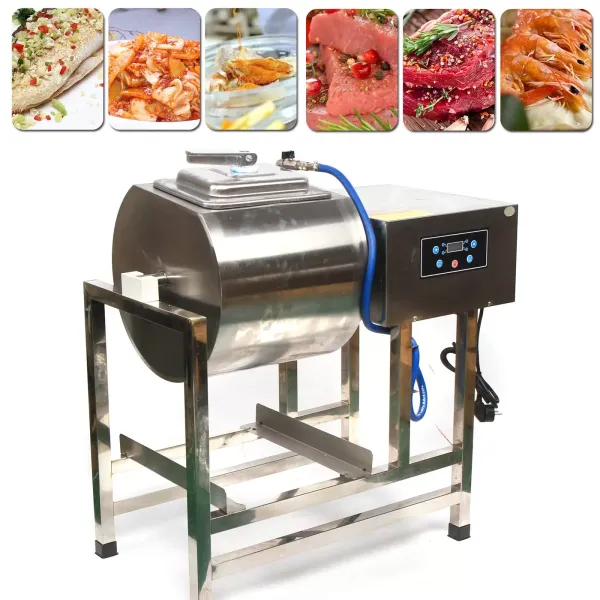 Marinador eléctrico de acero inoxidable 38L, 200 W, licuadora eléctrica, control por ordenador, 78 x 42 x 83 cm, 2 mm de espesor