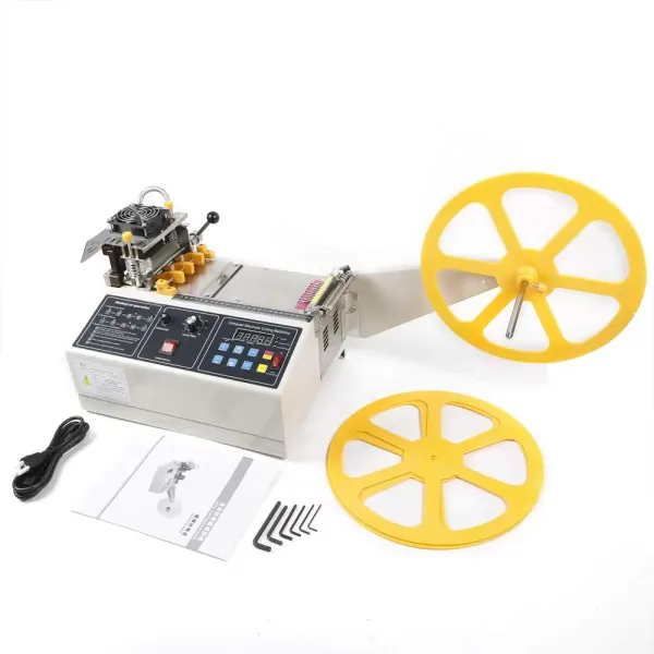 Cortadora de cinta automática en caliente y en frío (280 W, 220 V) con sistema de control por microordenador, 60-120 unidades por minuto