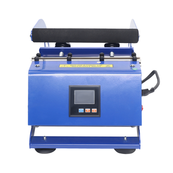 Prensa de vasos, transferencia térmica horizontal de 500 w, máquina para hornear 0-500 grados