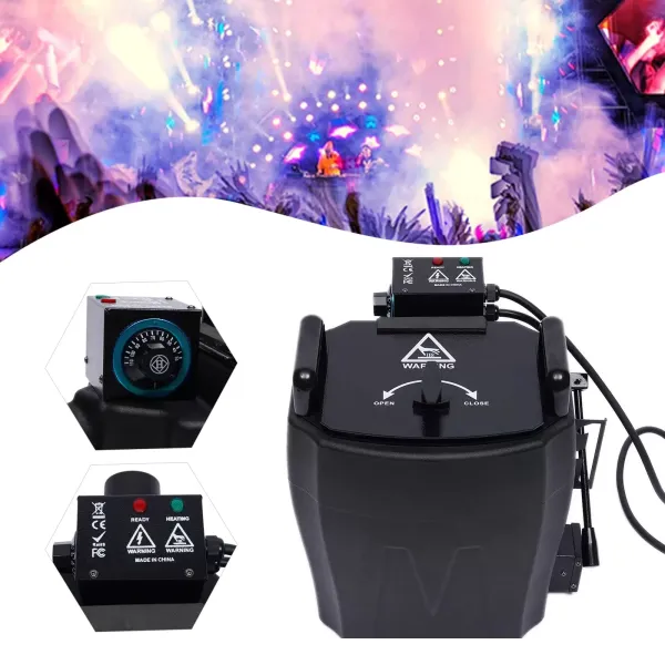 Máquina de niebla portátil de 3500 W para bodas, fiestas y espectáculos