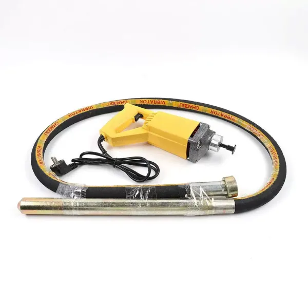CNCEST Vibrador de hormigón, 1300 W, 35 mm de diámetro, 4000 rpm, vibrador eléctrico para botellas