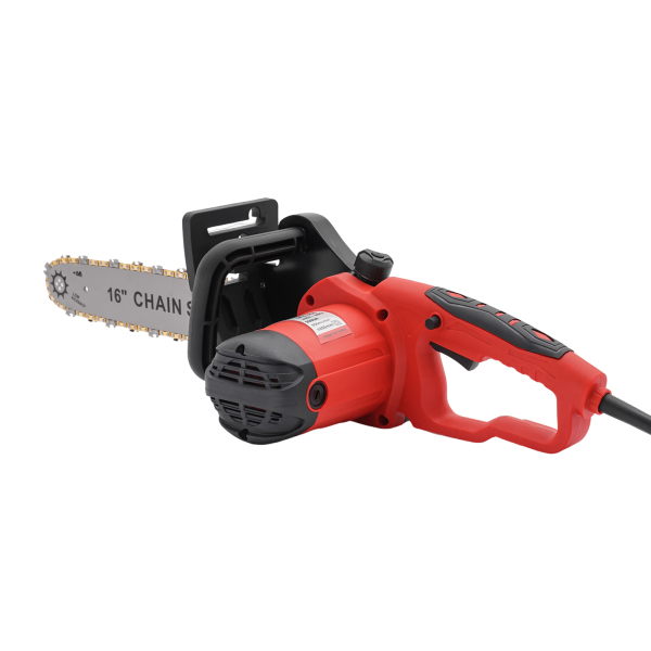 Motosierra eléctrica de 2000 W, 40 cm, con protección antirretorno