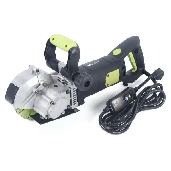 Fresadora eléctrica ranurada para muros, 4800 W, 5000 rpm, fresadora con 6 discos de diamante