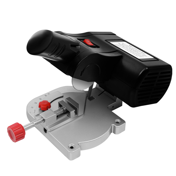 Mini sierra ingletadora eléctrica de 90 W, 220 V, cortadora de mesa, 0-45 4500 rpm para madera, vidrio y Metal Mini sierra ingletadora eléctrica de 90 W, 220 V, cortadora de mesa, 0-45 4500 rpm para madera, vidrio y Metal
