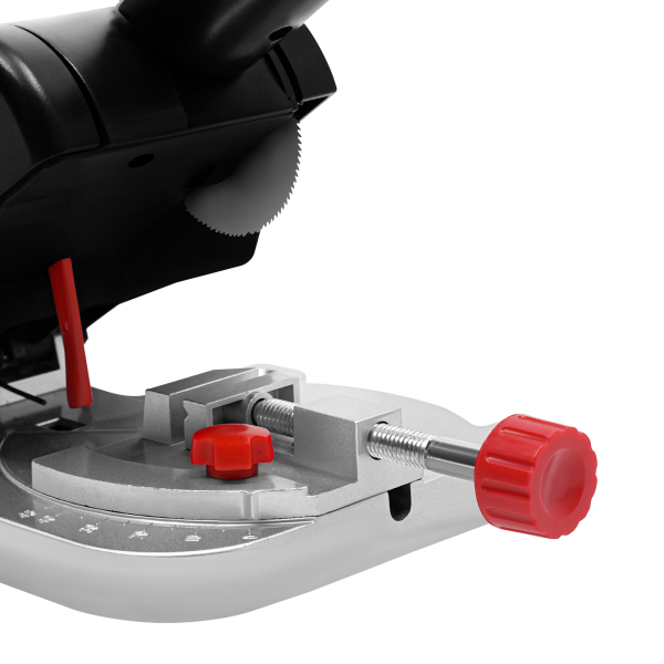 Mini sierra ingletadora eléctrica de 90 W, 220 V, cortadora de mesa, 0-45 4500 rpm para madera, vidrio y Metal