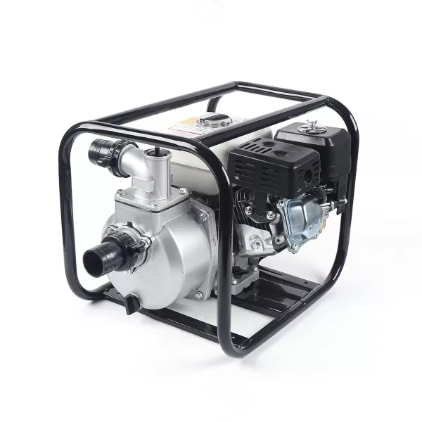 Bomba de agua de gasolina de 2 pulgadas, 4 tiempos, 3,6 l, bomba de motor de 6,5 CV, 210 cc, bomba de agua con 135 m de elevación