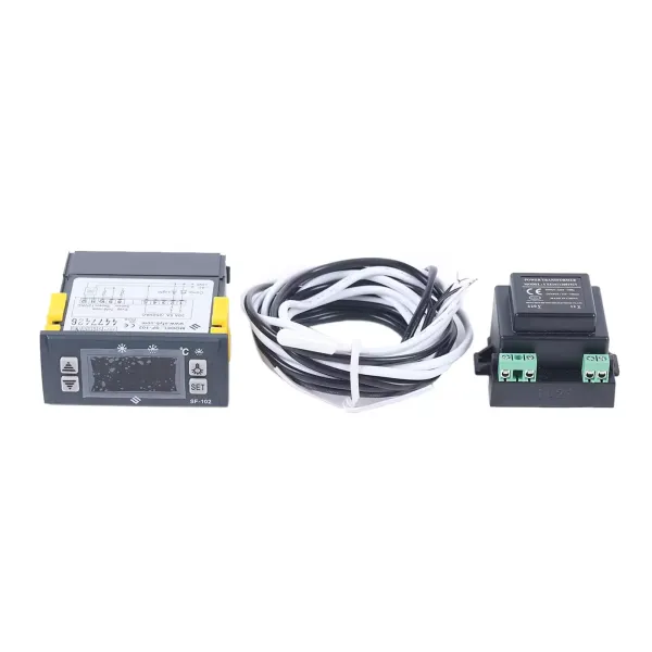 Controlador de temperatura digital SF-102 Regulador de temperatura Controlador Termostato LCD Refrigeración digital Refrigerador  220V