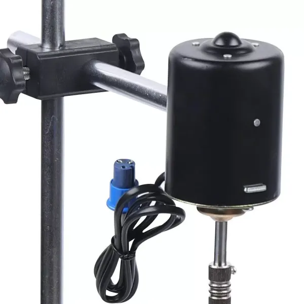Agitador eléctrico de laboratorio, de precisión, 3000 rpm, con varilla mezcladora de acero inoxidable (60 W) Agitador eléctrico de laboratorio, de precisión, 3000 rpm, con varilla mezcladora de acero inoxidable (60 W)