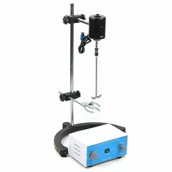 Agitador eléctrico de laboratorio, 120 W, mezclador de precisión, 3000 rpm