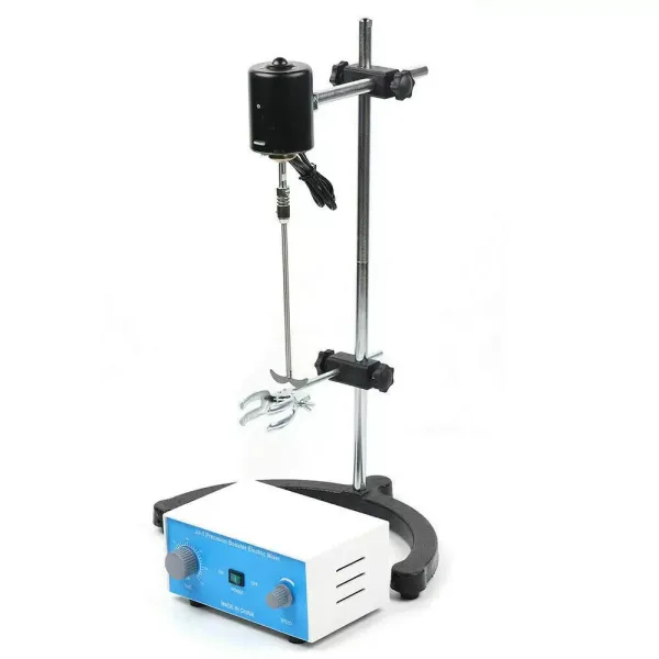 Agitador eléctrico de laboratorio, 120 W, mezclador de precisión, 3000 rpm