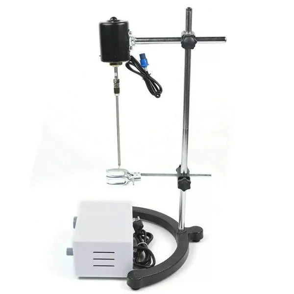 Agitador eléctrico de laboratorio, 120 W, mezclador de precisión, 3000 rpm