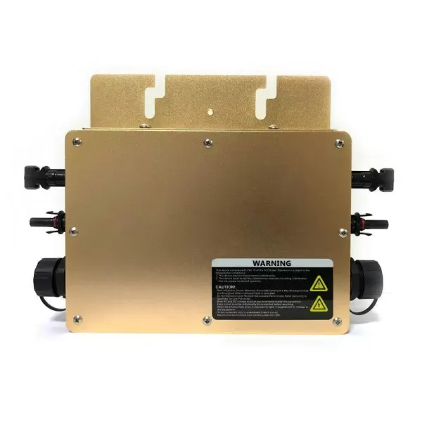 Micro Inverter WVC-600 - Inversor de rejilla solar (600 W, 22-50 V, para sistema de panel solar MPPT) Micro Inverter WVC-600 - Inversor de rejilla solar (600 W, 22-50 V, para sistema de panel solar MPPT)