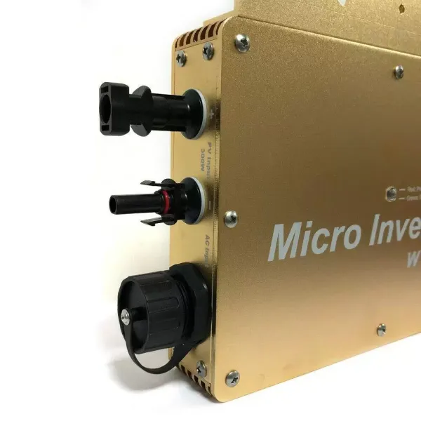 Micro Inverter WVC-600 - Inversor de rejilla solar (600 W, 22-50 V, para sistema de panel solar MPPT)