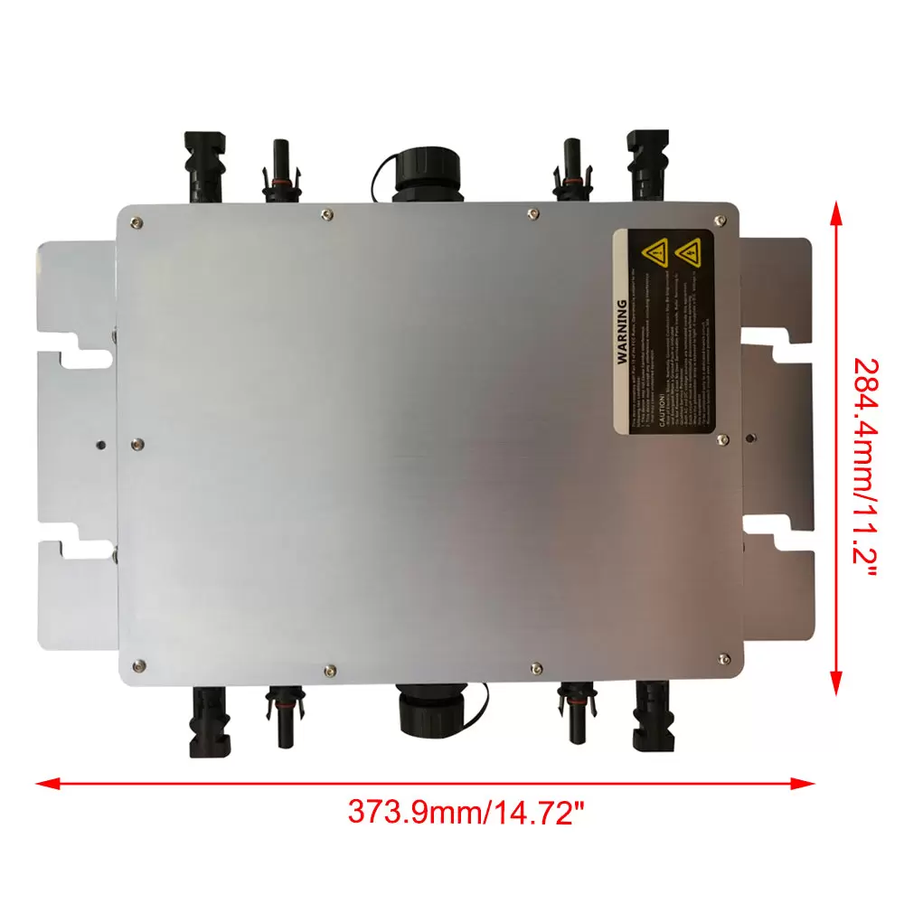 PV Micro Módulo Inversor Solar, IP65, Micro Fotovoltaico Inversor (WVC-1200w AZUL)