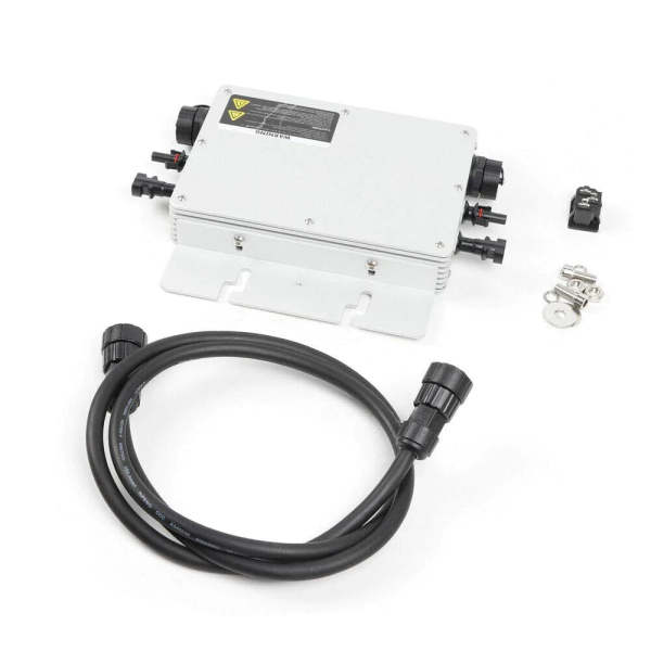 Inversor solar MPPT Micro Inverter, panel solar Grid Tie Inverter Solar PV inalámbrico, módulo inversor de corriente impermeable IP65 (WVC-600W)