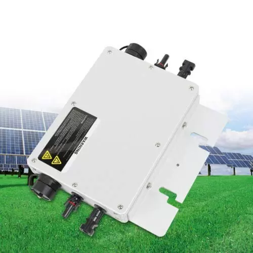Inversor solar MPPT Micro Inverter, panel solar Grid Tie Inverter Solar PV inalámbrico, módulo inversor de corriente impermeable IP65 (WVC-600W)