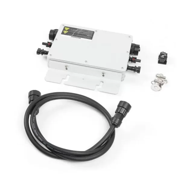 Inversor de red resistente al agua IP65, transformador solar Micro PV, controlador digital (WVC-1200W)