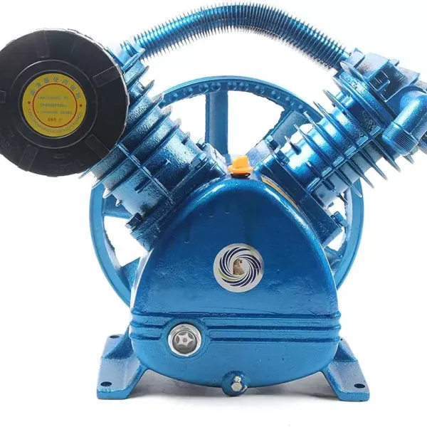 Compresor de aire comprimido de 5,5 CV, 175 psi, 4 kW, 2 cilindros, tipo V