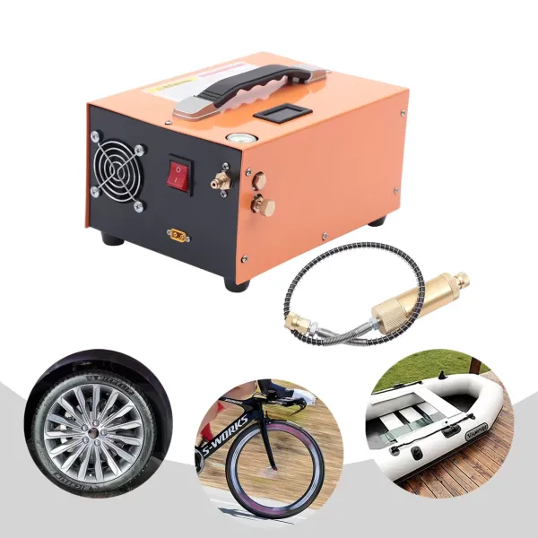 300W Compresor Eléctrico Compresores 4500PSI 300BAR 30Mpa Bomba de Aire Eléctrica Bomba de Alta Presión Presión Menor Ruido