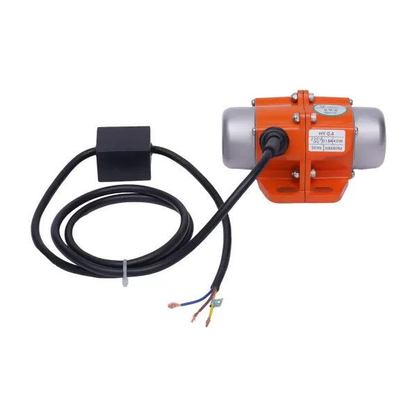Motor de vibración de 1 fase, 220 V, 3000 U/min, bloque para minería/metal/carbón