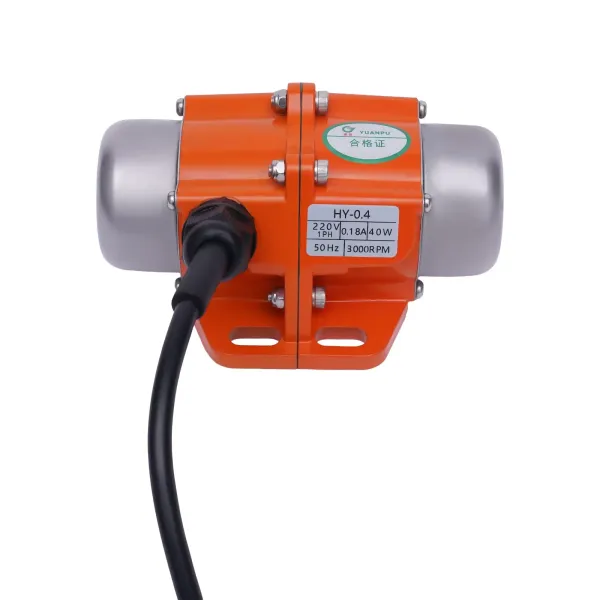 Motor de vibración de 1 fase, 220 V, 3000 U/min, bloque para minería/metal/carbón Motor de vibración de 1 fase, 220 V, 3000 U/min, bloque para minería/metal/carbón