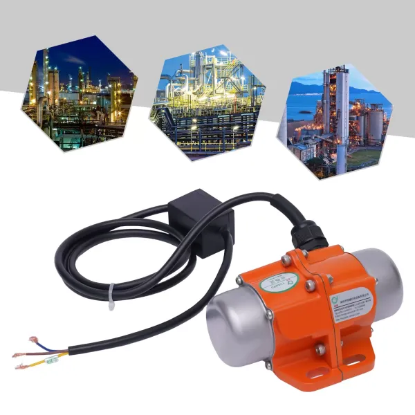 Motor de vibración de 1 fase, 220 V, 3000 U/min, bloque para minería/metal/carbón