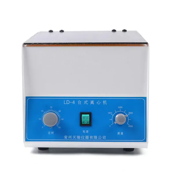 X4 - Tubos de 100 ml, centrifugado, 4000 U/min, temporizador de laboratorio, 220 V, velocidad ajustable X4 - Tubos de 100 ml, centrifugado, 4000 U/min, temporizador de laboratorio, 220 V, velocidad ajustable